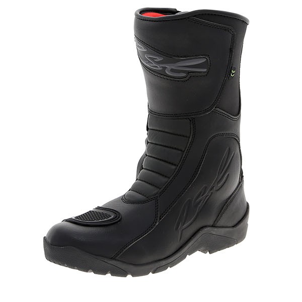 Black CE APPROVED RST Tundra Leather WaterProof Motorcycle Boots 