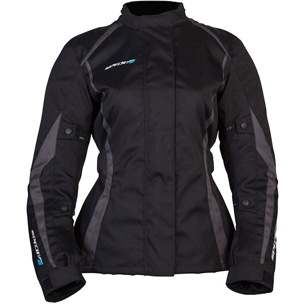 Ladies Spada Textile Planet Motorcycle Jacket Waterproof Black/White All Sizes 